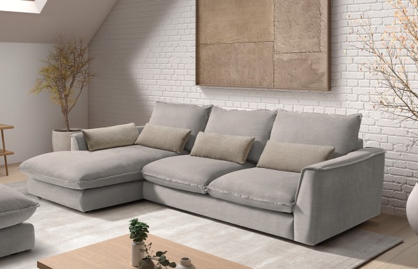 Sofá chaiselongue Mauro de Bobbio