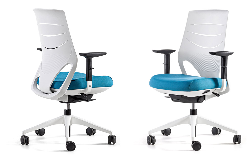 Efit, una silla  inspirada en la versatilidad y personalización de la generación millennial, diseñada por Alegre Design para Actiu
