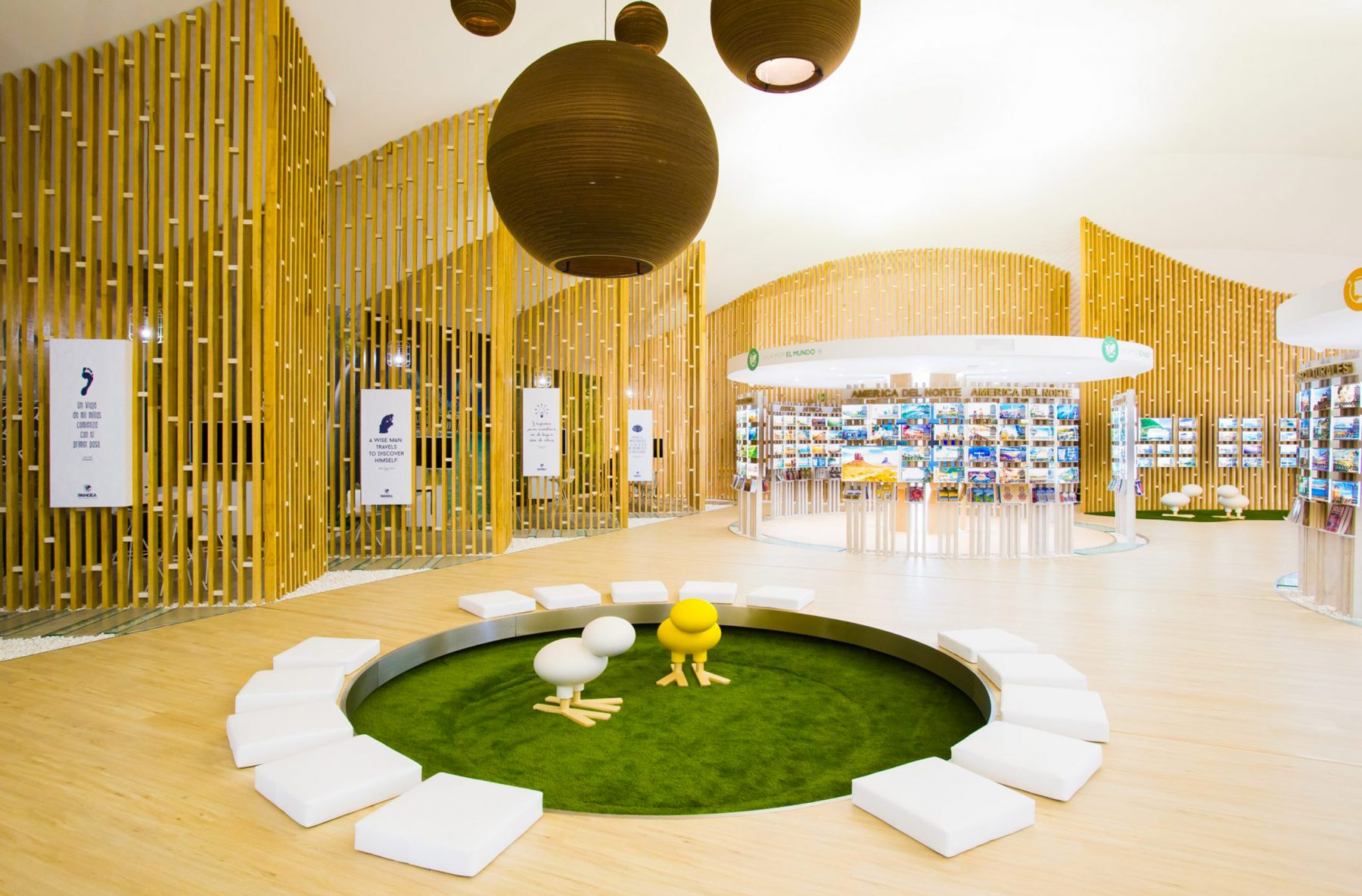 314BCN realizó en Madrid el interiorismo de Pangea, la tienda de viajes más grande del mundo