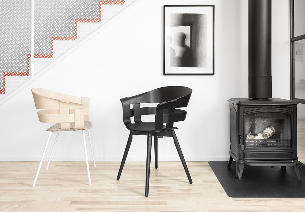 Wick, creada por Karl Malmvall y Jesper Ståhl para Design House Stockholm, un diseño audaz inspirado en las tradionales banastas suecas