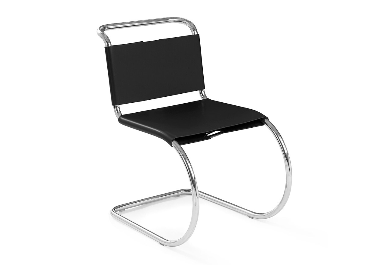 MR Chair, la silla volada que Mies van Rohe reinventó en 1927 con un nuevo diseño, editada por Knoll