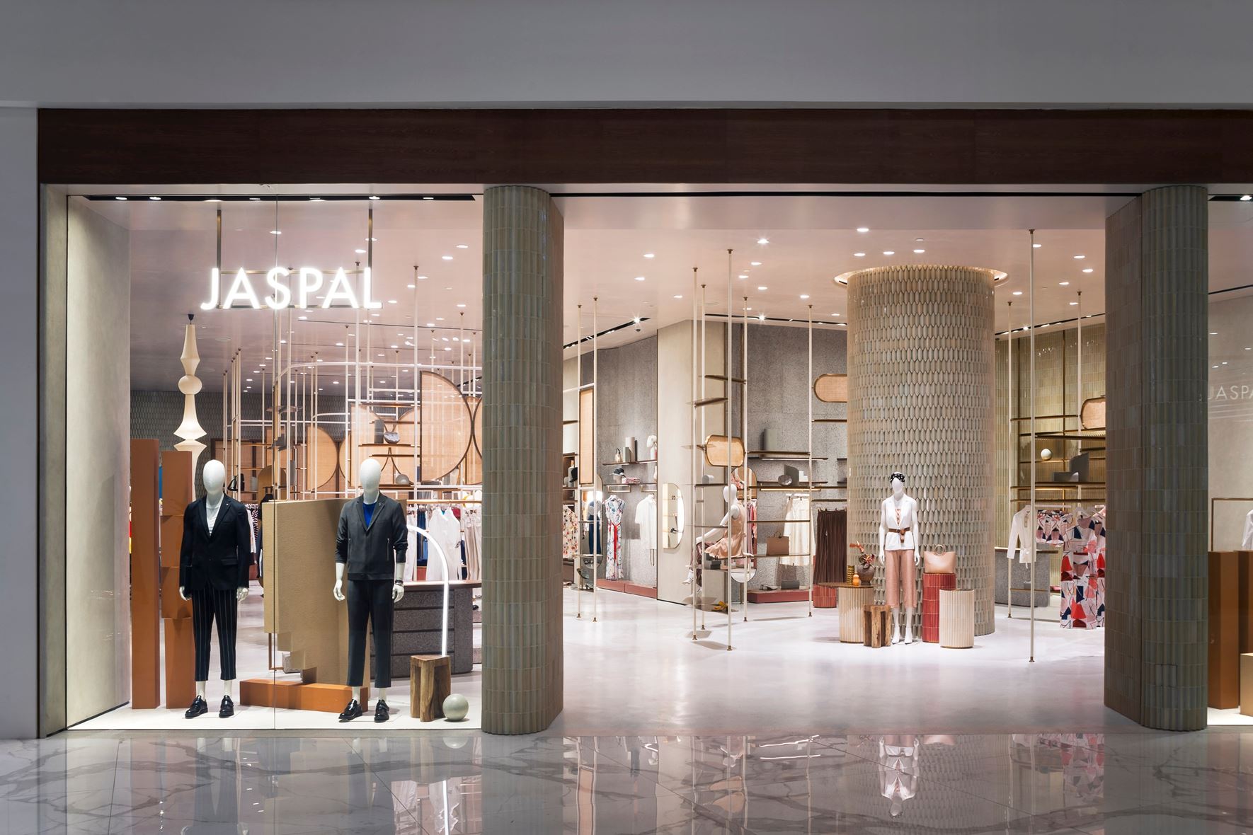 Studiopepe diseña Jaspal, nueva tienda insignia en Bangkok, con un ambiente sofisticado y contemporáneo