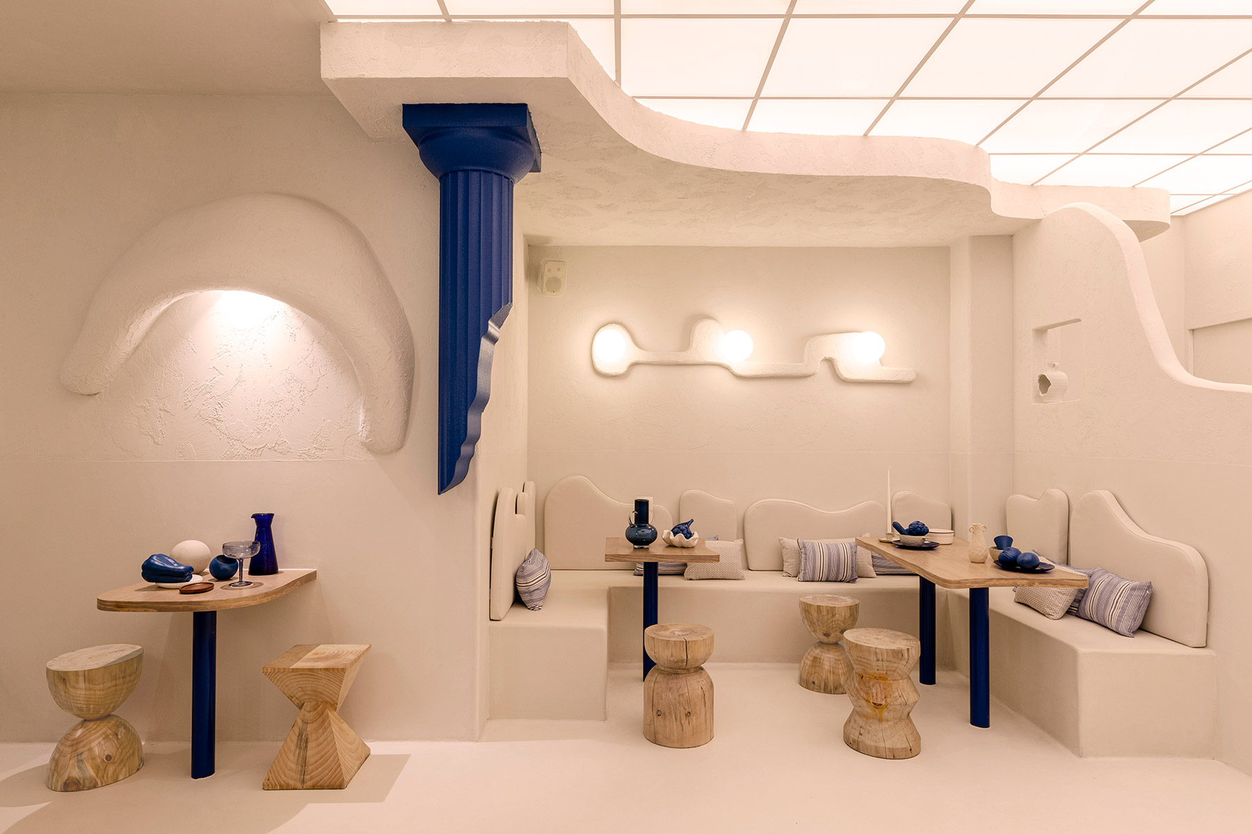 Masquespacio diseña en Valencia el restaurante griego Egeo, incorporando tradición y tecnología