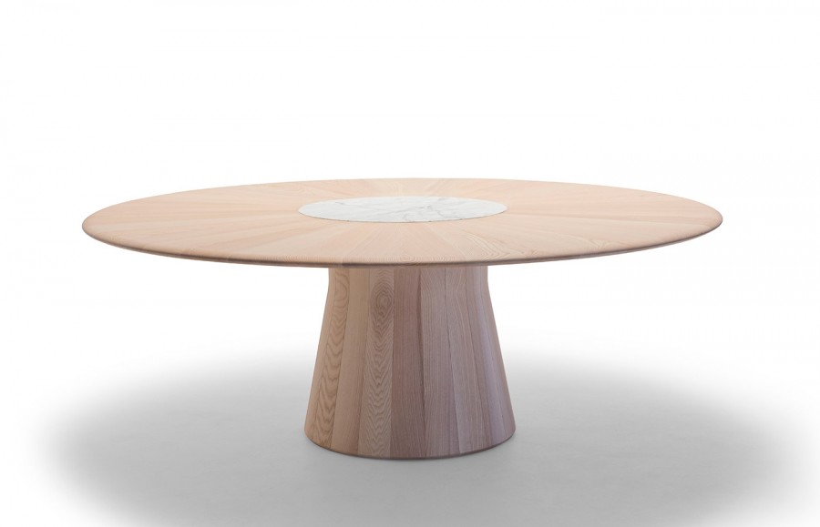 Mesa de reunión Reverse Wood de Andreu World