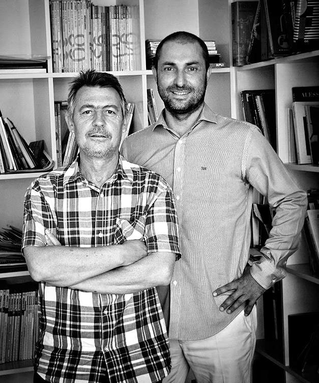 Angel Martí y Enrique Delamo diseñadores de la colección Aura de Treku